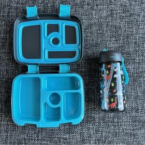 Bentgo Dinosaur lunch box and water bottle